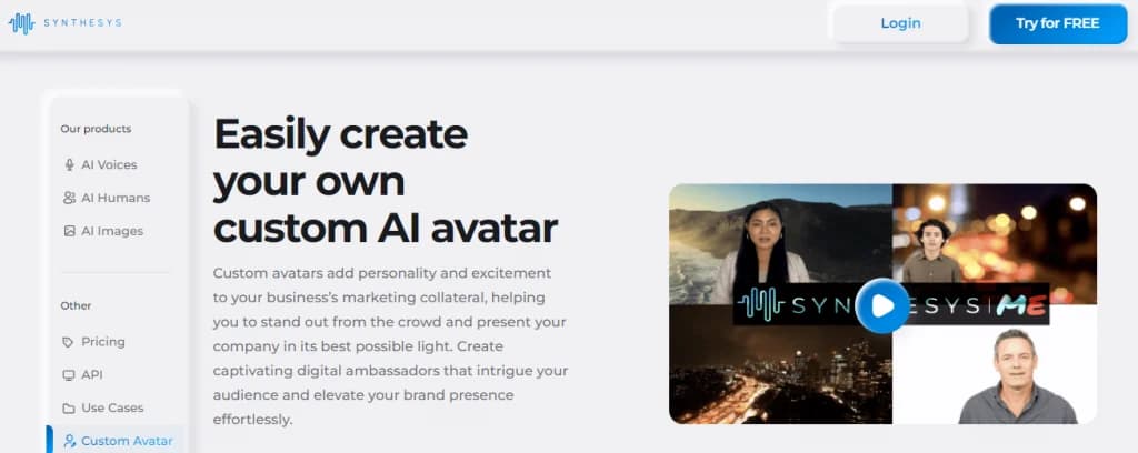 Synthesys-AI-Studio-Avatar-Generator