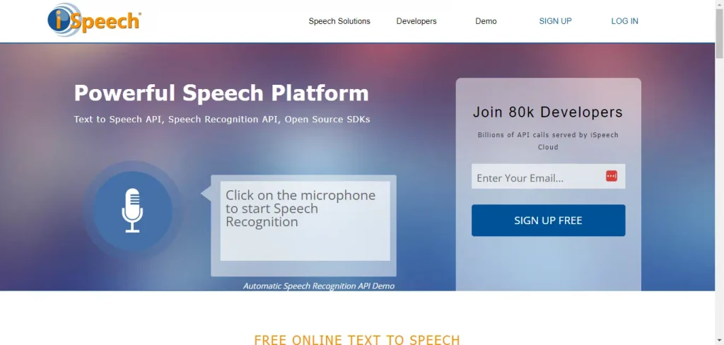 iSpeech
