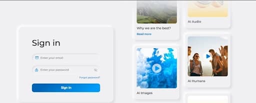 Sign-in to your Synthesys account