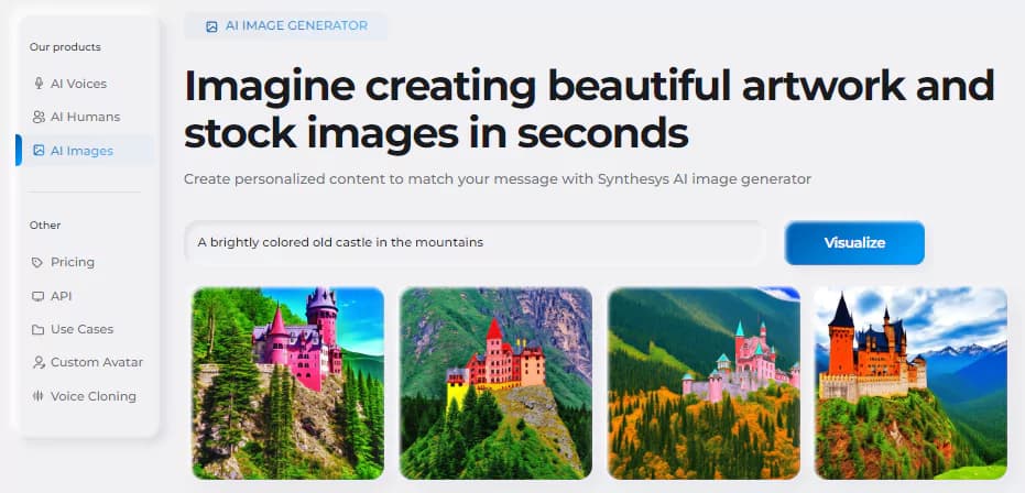 Synthesys AI Image Generator