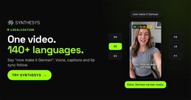 One video. 140+ languages. (1200x628)
