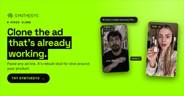 Clone the ad that's already working. (1200x628)