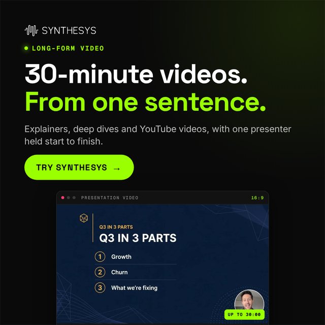 30-minute videos banner