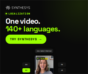 One video. 140+ languages. (300x250)