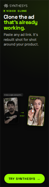 Clone the ad that's already working. (160x600)