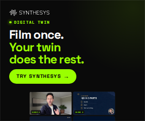 Film once. Your twin does the rest. (300x250)