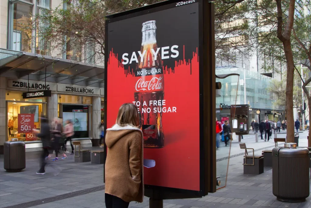 coca cola voice activated advertising