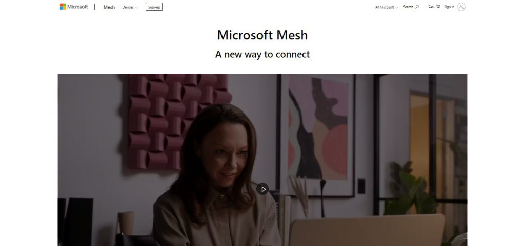 Microsoft Mesh Avatars