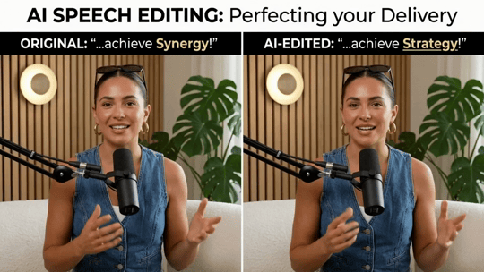 Edit what was said in a face swap video after recording — AI re-speaks with frame-accurate lip-sync
