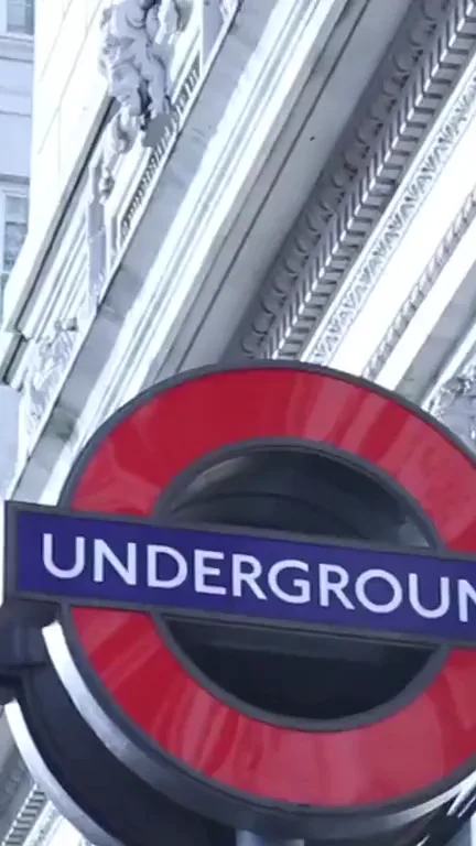 The Underground roundel on a London street, from our faceless timeline