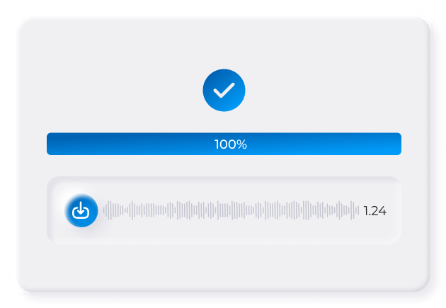 Generate audio file