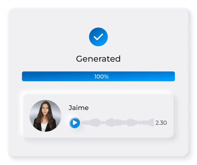 generate female voice
