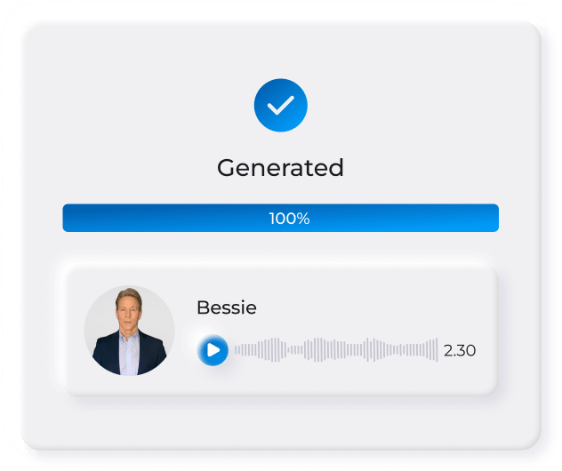 generate male voice